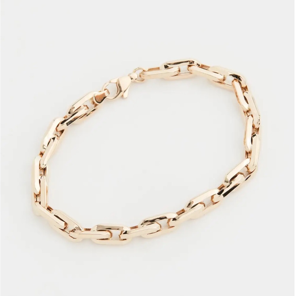 Adina Reyter 14k Thick Cable Chain Bracelet